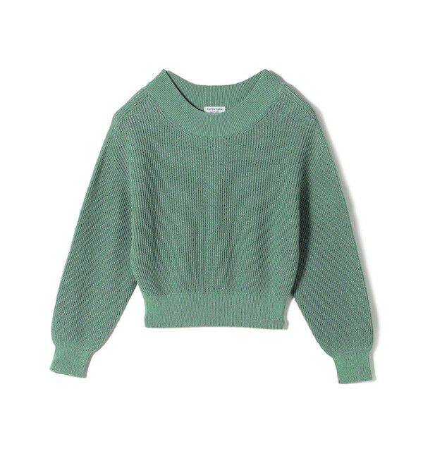 SHIPS for women「〈手洗い可能〉ペーパー コットン プルオーバー 24SS ◇」|ニット・セーター|