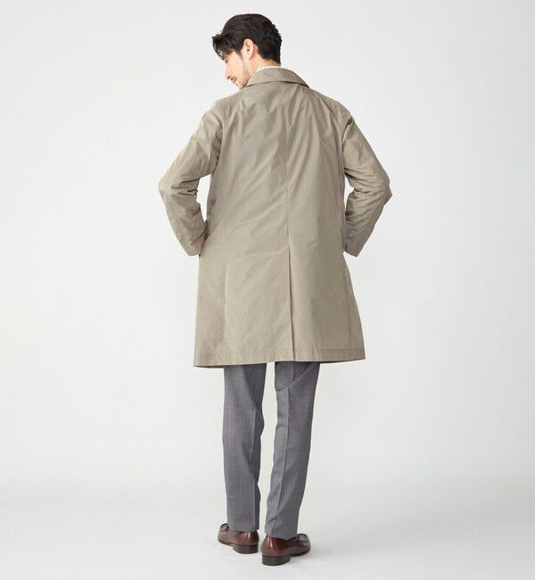 SHIPS「SHIPS: ナイロン シルク ステンカラーコート」|ステンカラーコート|