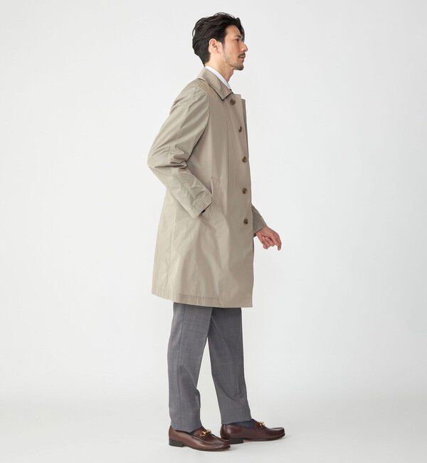 SHIPS「SHIPS: ナイロン シルク ステンカラーコート」|ステンカラーコート|