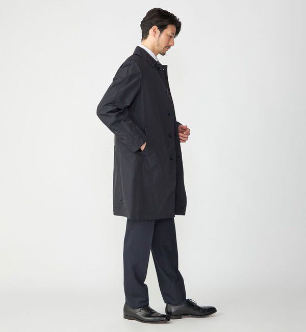 SHIPS「SHIPS: ナイロン シルク ステンカラーコート」|ステンカラーコート|