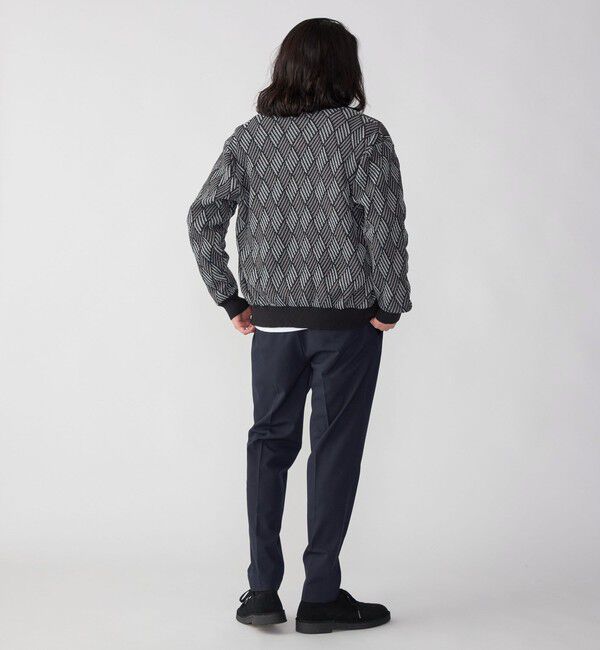 SHIPS「SHIPS: 〈手洗い可能〉ジオメトリック ジャカード カーディガン」|カーディガン|