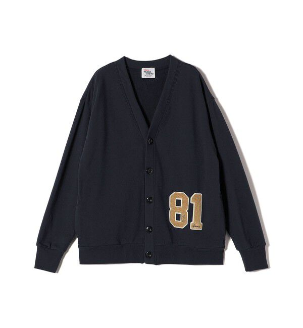 SHIPS for women「【SHIPS別注】81BRANCA:〈洗濯機可能〉レタード スウェット カーディガン」|カーディガン|