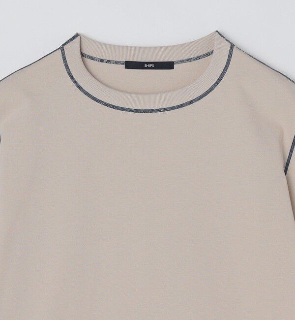 SHIPS「SHIPS: カラー ステッチ Tシャツ」|Tシャツ・カットソー|