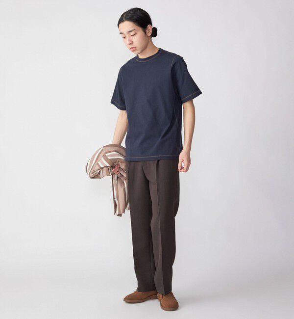 SHIPS「SHIPS: カラー ステッチ Tシャツ」|Tシャツ・カットソー|