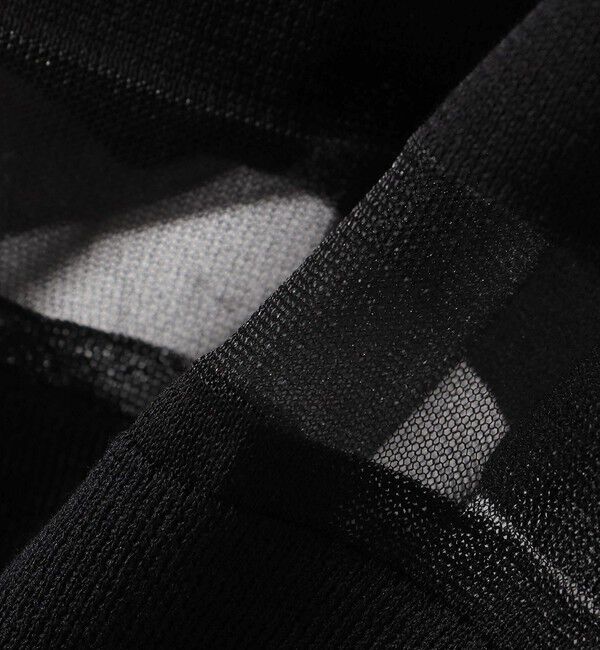 SHIPS for women「〈手洗い可能〉シアー ライン Vネック カーディガン」|カーディガン|