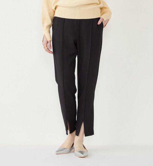 SHIPS Colors 「SHIPS Colors:〈手洗い可能〉ピンタック フロントスリット パンツ」|その他|