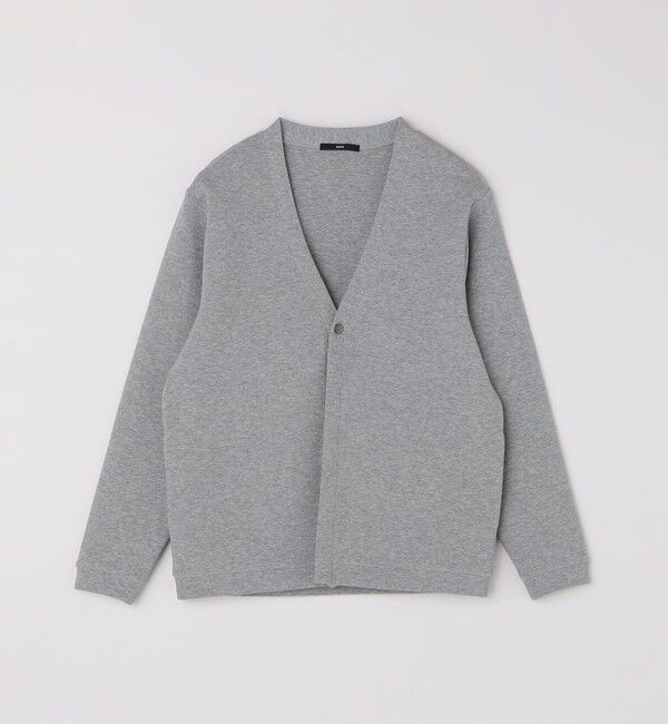 SHIPS「【WEB限定】SHIPS: ガスコットン ダブルニット 1ボタン カーディガン (セットアップ対応)」|カーディガン|
