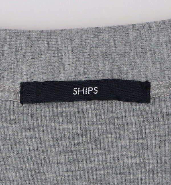 SHIPS「【WEB限定】SHIPS: ガスコットン ダブルニット 1ボタン カーディガン (セットアップ対応)」|カーディガン|