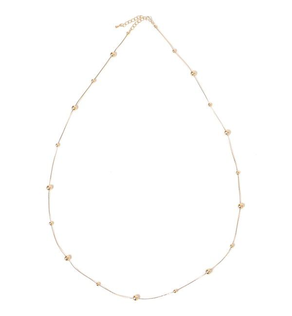 SHIPS Colors 「SHIPS Colors:メタルボール ポイント ネックレス」|ネックレス|