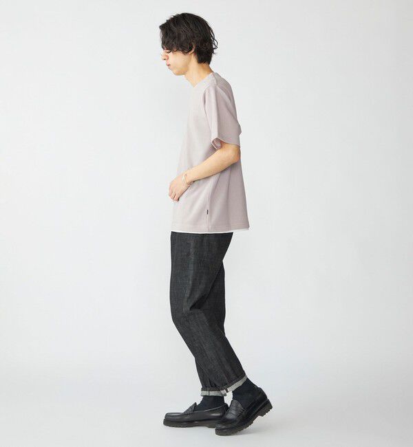 SHIPS「SHIPS: キー ネック フェイクレイヤード Tシャツ」|Tシャツ・カットソー|