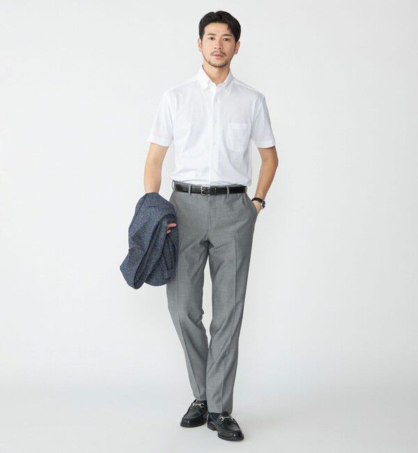 SHIPS「SHIPS: COOLMAX(R) ジャージー ショートスリーブ シャツ」|シャツ・ブラウス|