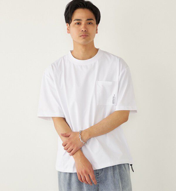 SHIPS Colors 「《追加予約》SHIPS Colors:〈紫外線防止・遮熱・速乾〉ラッシュガード Tシャツ◆」|Tシャツ・カットソー|ライトホワイト