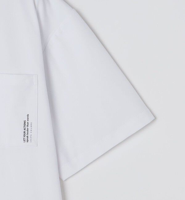 SHIPS Colors 「《追加予約》SHIPS Colors:〈紫外線防止・遮熱・速乾〉ラッシュガード Tシャツ◆」|Tシャツ・カットソー|