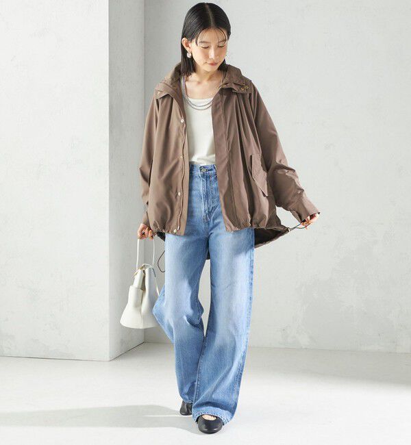 SHIPS for women「Levi&rsquo;s:RIBCAGE WIDE LEG」|デニム|