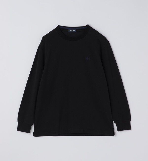 SHIPS「【SHIPS別注】FRED PERRY: ピケ ロングスリーブ T シャツ」|Tシャツ・カットソー|