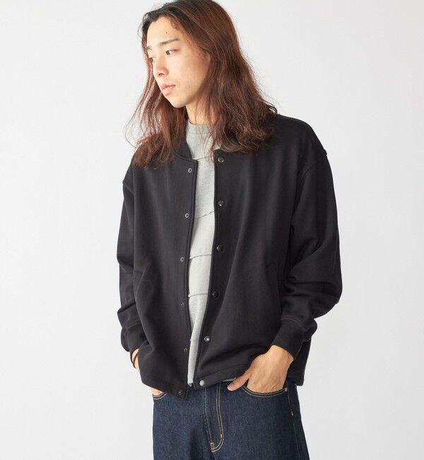 SHIPS「City Ambient Products: スウェット スナップ カーディガン」|カーディガン|