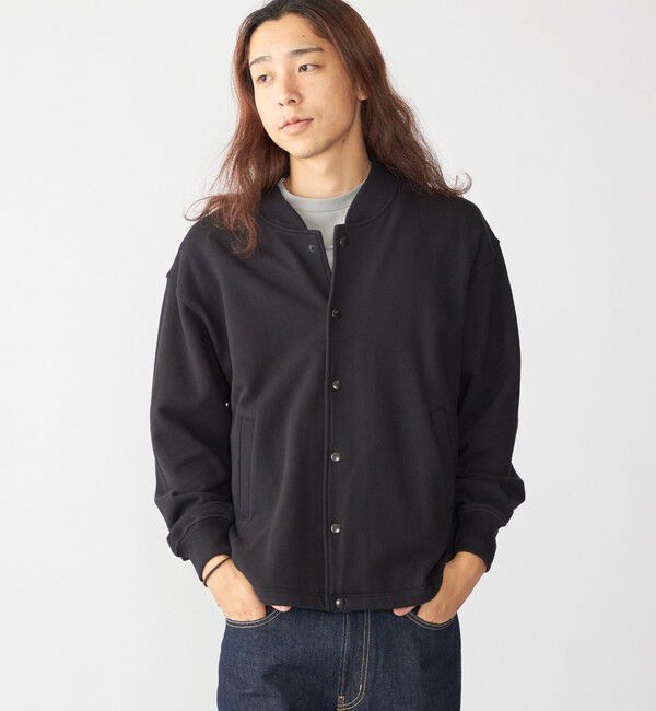 SHIPS「City Ambient Products: スウェット スナップ カーディガン」|カーディガン|