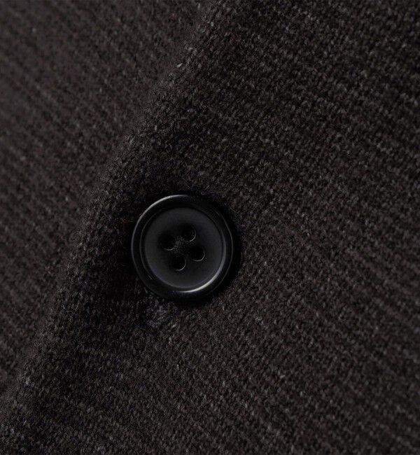 SHIPS any「SHIPS any:〈手洗い可能〉ハイゲージ ミラノリブ ブラッシュド ニット ポロ カーディガン◇」|カーディガン|