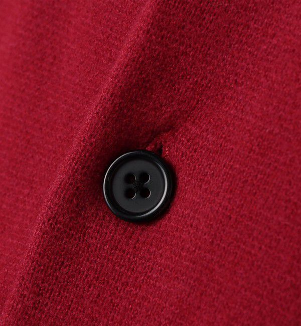 SHIPS any「SHIPS any:〈手洗い可能〉ハイゲージ ミラノリブ ブラッシュド ニット ポロ カーディガン◇」|カーディガン|