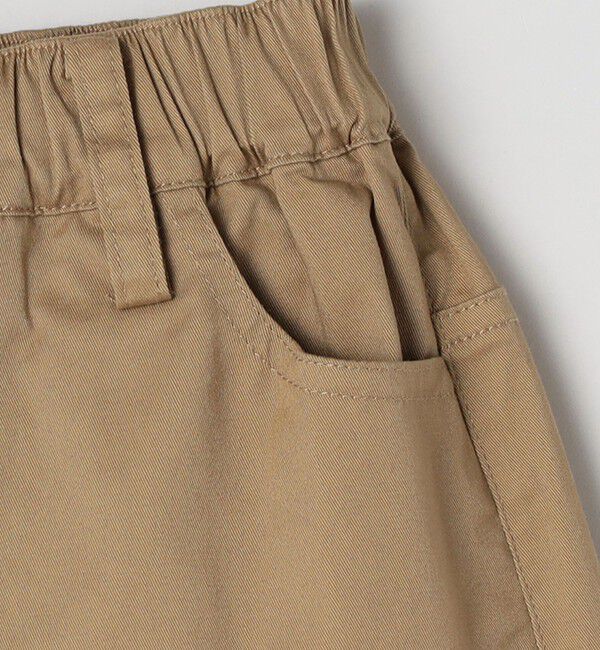 SHIPS any「SHIPS any:〈洗濯機可能〉ツイル ストレッチ ワイド カーブ パンツ <KIDS>」|チノ|