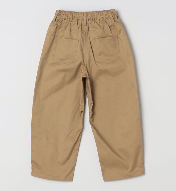 SHIPS any「SHIPS any:〈洗濯機可能〉ツイル ストレッチ ワイド カーブ パンツ <KIDS>」|チノ|