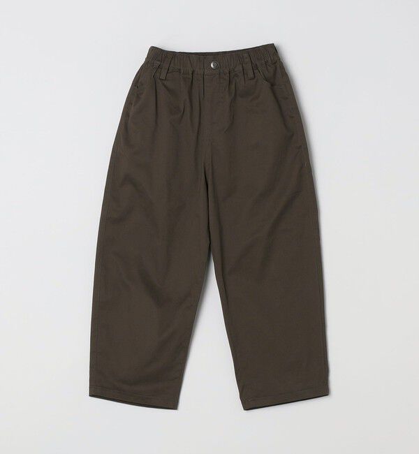 SHIPS any「SHIPS any:〈洗濯機可能〉ツイル ストレッチ ワイド カーブ パンツ <KIDS>」|チノ|