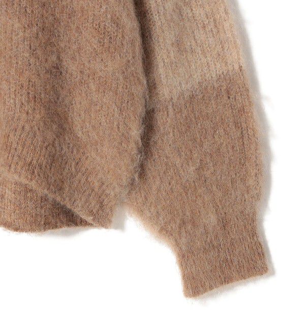 SHIPS for women「【WEB限定】〈手洗い可能〉モヘヤ混 グラデーション ニット プルオーバー」|ニット・セーター|