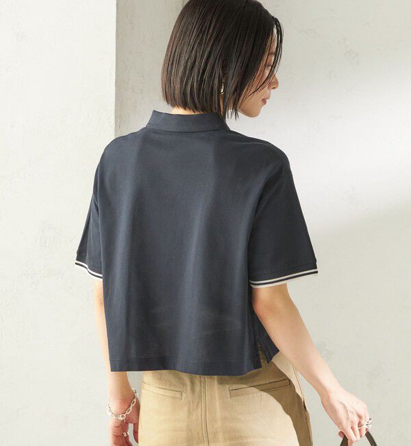 SHIPS for women「《予約》FRED PERRY:G2174SHEER TIPPED POLO」|ポロシャツ|