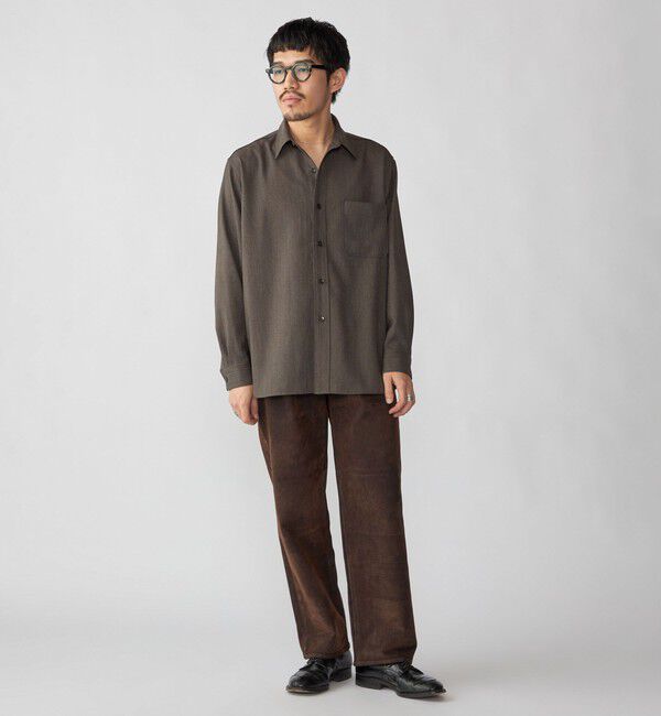 SHIPS「SHIPS: ハイブリッド ツイル シャツ アウター」|シャツ・ブラウス|