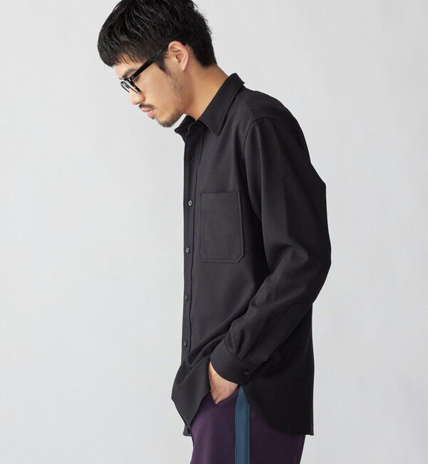 SHIPS「SHIPS: ハイブリッド ツイル シャツ アウター」|シャツ・ブラウス|