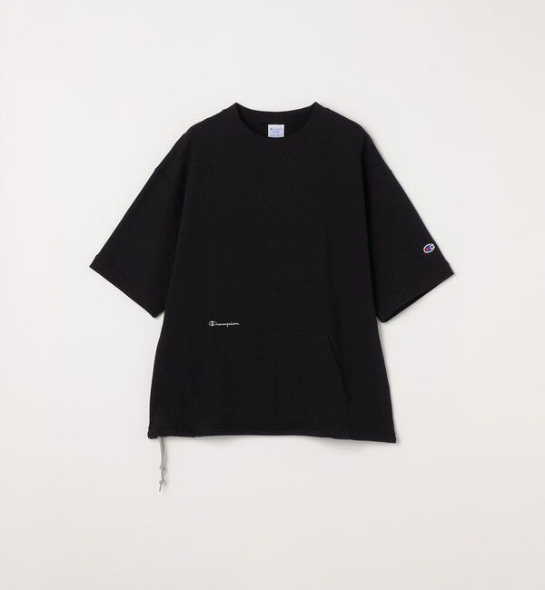 SHIPS any「【SHIPS any別注】Champion: ロゴ 刺繍 スピンドル スウェット Tシャツ 26SS◆」|Tシャツ・カットソー|