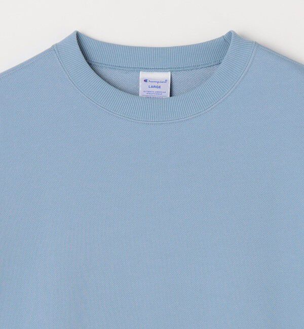 SHIPS any「【SHIPS any別注】Champion: ロゴ 刺繍 スピンドル スウェット Tシャツ 26SS◆」|Tシャツ・カットソー|