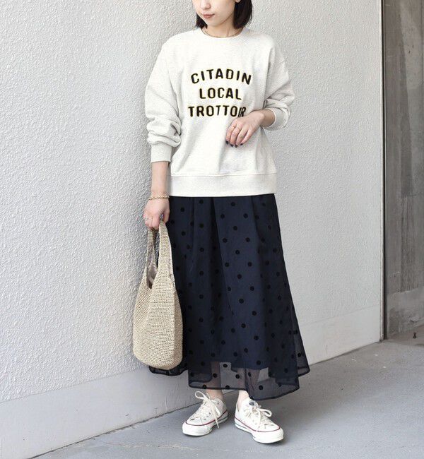 SHIPS Colors 「《予約》SHIPS Colors:〈洗濯機可能〉サガラ 刺繍 スウェット◆」|スウェット・ジャージ|