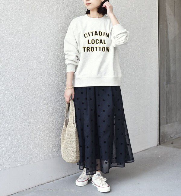 SHIPS Colors 「《予約》SHIPS Colors:〈洗濯機可能〉サガラ 刺繍 スウェット◆」|スウェット・ジャージ|