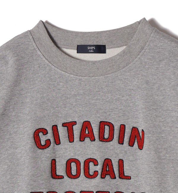 SHIPS Colors 「《予約》SHIPS Colors:〈洗濯機可能〉サガラ 刺繍 スウェット◆」|スウェット・ジャージ|