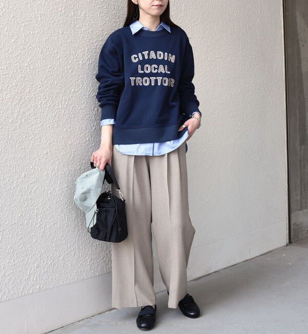 SHIPS Colors 「《予約》SHIPS Colors:〈洗濯機可能〉サガラ 刺繍 スウェット◆」|スウェット・ジャージ|