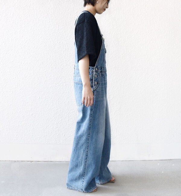 SHIPS for women「《予約》〈手洗い可能〉ランダム ブルーゼ 5分袖 プルオーバー」|Tシャツ・カットソー|