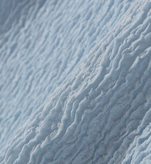 SHIPS for women「《予約》〈手洗い可能〉ランダム ブルーゼ 5分袖 プルオーバー」|Tシャツ・カットソー|