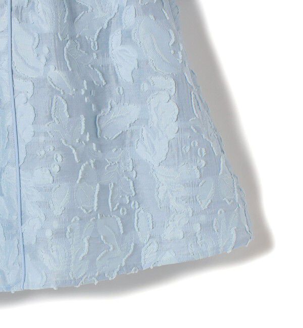 SHIPS for women「《予約》〈手洗い可能〉ジャカード ペプラム ブラウス」|シャツ・ブラウス|