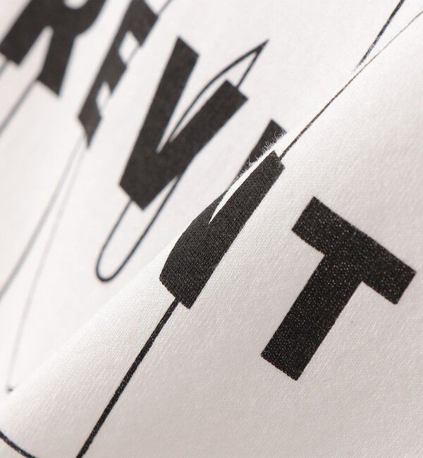 SHIPS for women「《予約》メルティ コットン プリント ロゴ ショート スリーブ Tシャツ」|Tシャツ・カットソー|