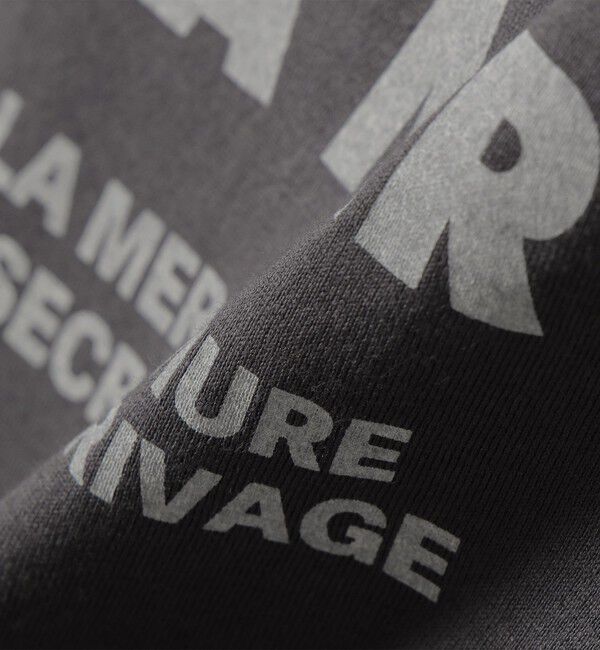 SHIPS for women「《予約》メルティ コットン プリント ロゴ ショート スリーブ Tシャツ」|Tシャツ・カットソー|