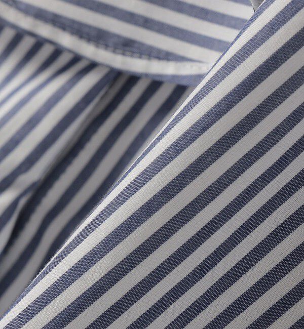 SHIPS for women「《予約》〈手洗い可能〉パール モチーフ ボタン フリル ブラウス」|シャツ・ブラウス|