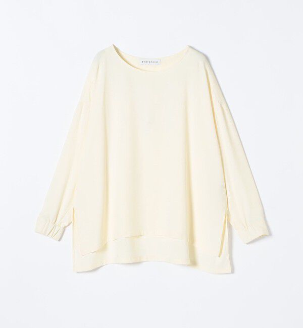 quaranciel「《予約》quaranciel:〈洗濯機可能〉ジョーゼット T ブラウス」|シャツ・ブラウス|