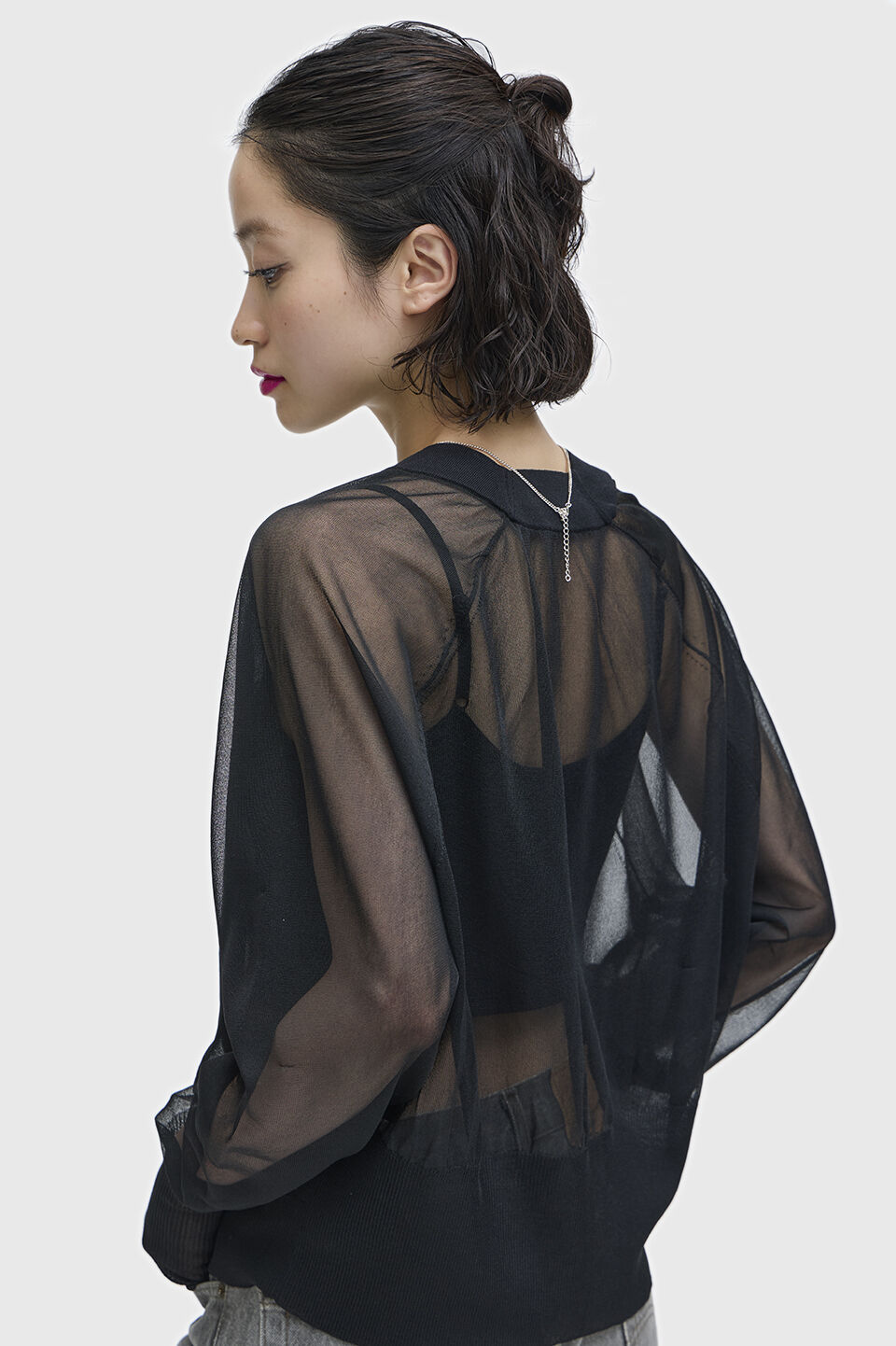 FRED PERRY 「Sheer Cardigan」|カーディガン|