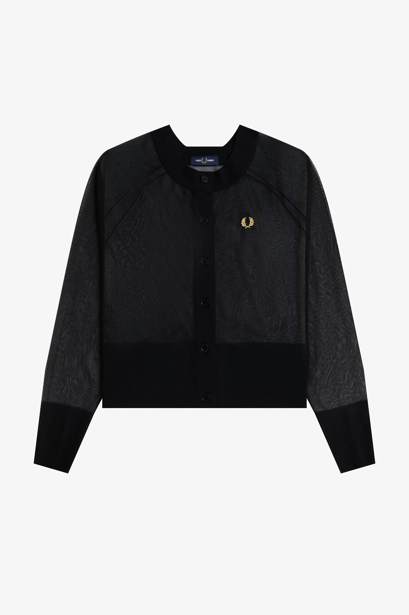 FRED PERRY 「Sheer Cardigan」|カーディガン|