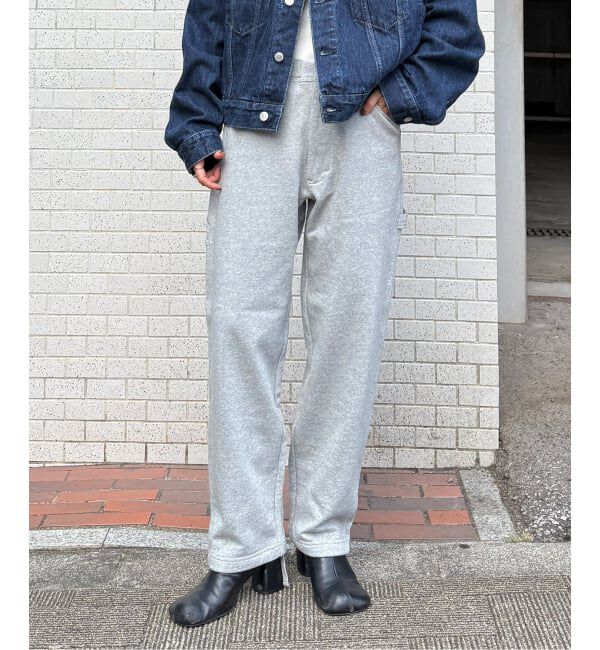 OUTDOOR PRODUCTS Usual Things「Lee 別注 スウェットペインターパンツ」|スラックス|グレー
