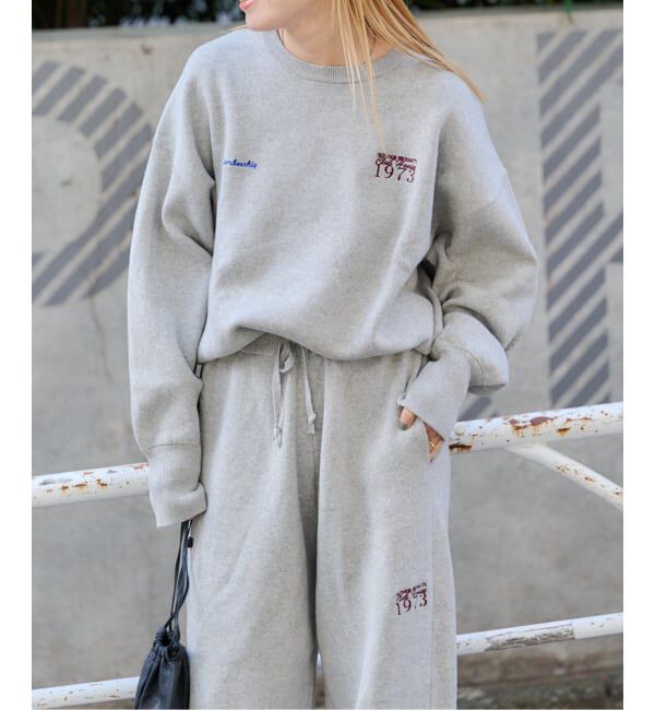 OUTDOOR PRODUCTS Usual Things「≪予約 追加≫ロゴシシュウスウェットライクニット」|ニット・セーター|