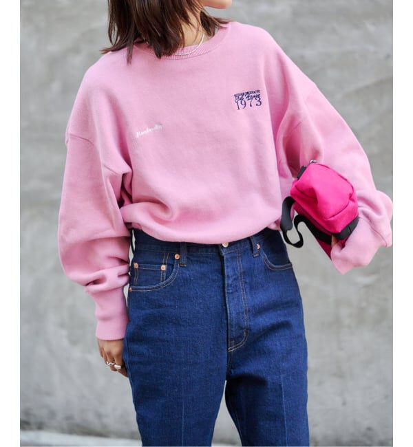 OUTDOOR PRODUCTS Usual Things「≪予約 追加≫ロゴシシュウスウェットライクニット」|ニット・セーター|