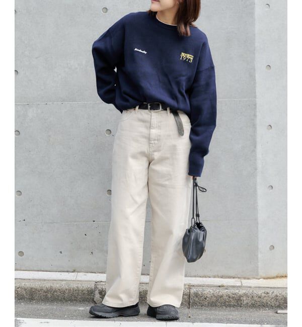 OUTDOOR PRODUCTS Usual Things「≪予約 追加≫ロゴシシュウスウェットライクニット」|ニット・セーター|