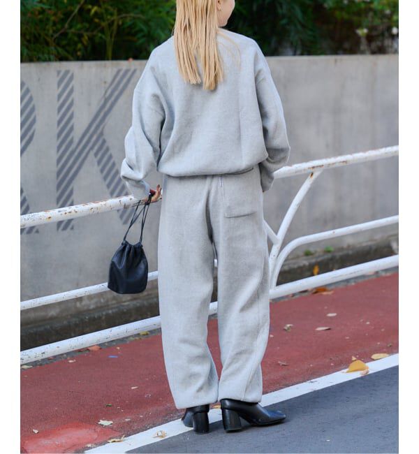 OUTDOOR PRODUCTS Usual Things「≪予約 追加≫ロゴシシュウスウェットライクニット」|ニット・セーター|